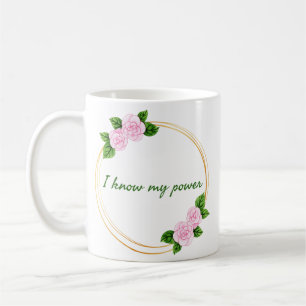motivational affirmations for work coffee mug