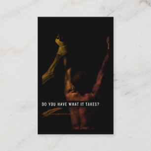 Motivational and inspiration trainer's card quote