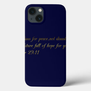 Motivational and inspirational biblical quotes iPhone 13 case