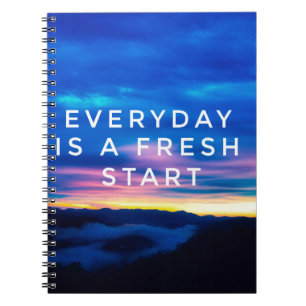 Motivational and inspirational quotes - Everyday i Notebook