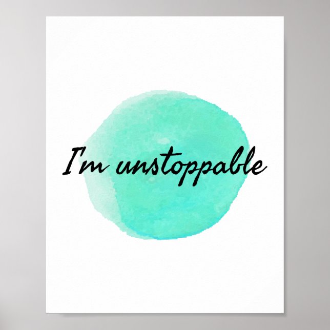 motivational and inspirational quotes for success. poster (Front)