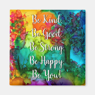 Motivational and Inspirational Words Magnet 2"