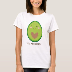 Motivational Avocado Illustration T-Shirt