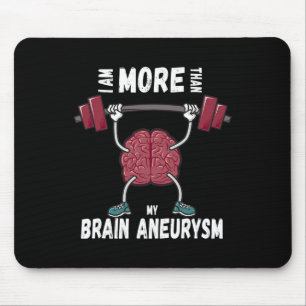 Motivational Awareness Quote Brain Aneurysm Surviv Mouse Mat