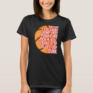 Motivational Basketball Game Day Player T-Shirt