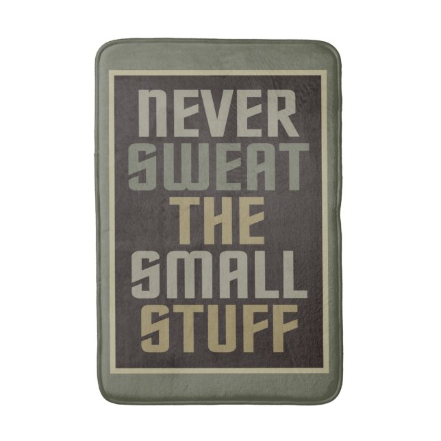 Motivational bath mat (Front Vertical)
