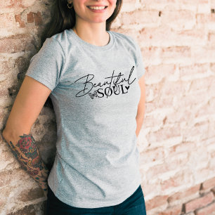 Motivational Beautiful Soul Women's Tri-Blend Shirt