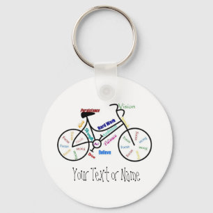 Motivational Bike, Bicycle, Cycling, Sport, Hobby Key Ring
