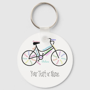 Motivational Bike, Bicycle, Cycling, Sport, Hobby Key Ring