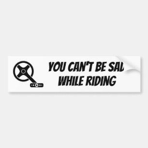 Motivational Bike, Bicycle Motorcycle  Quote Bumper Sticker