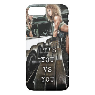 Motivational Bodybuilding Gym iPhone 8/7 Case