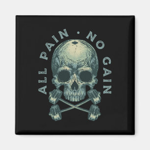 Motivational Bodybuilding Gym Lover Weightlifters  Magnet