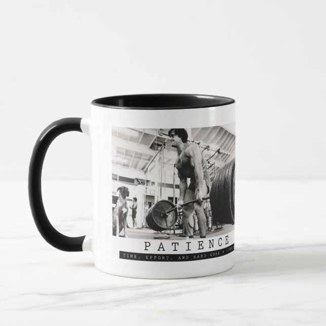 Motivational Bodybuilding Gym Mug (Left)