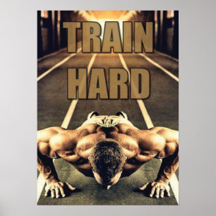 Motivational Bodybuilding Gym Poster