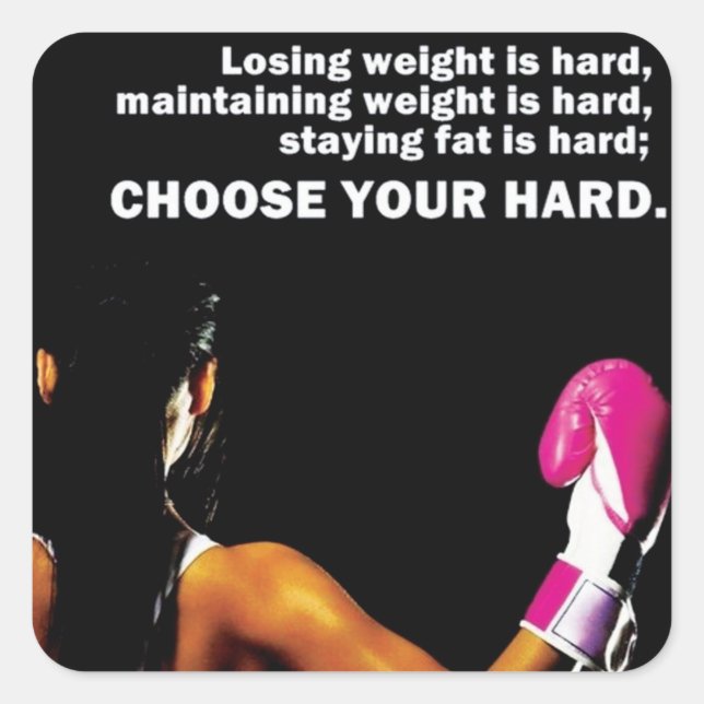 Motivational Bodybuilding Gym Sticker (Front)