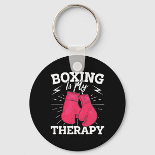 Motivational Boxing Design For Pionate Fighters Key Ring