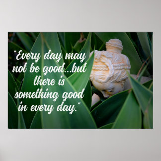 Motivational Buddha Poster