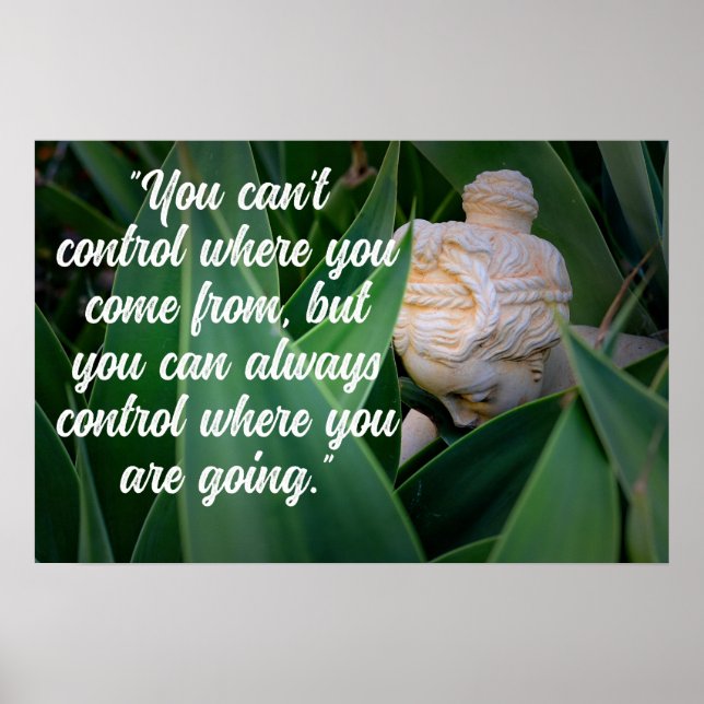Motivational Buddha Poster (Front)