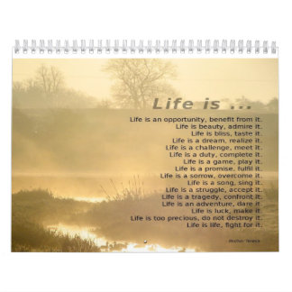Motivational Calendar 2014