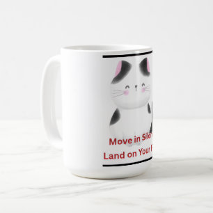 Motivational Cat Coffee Mug