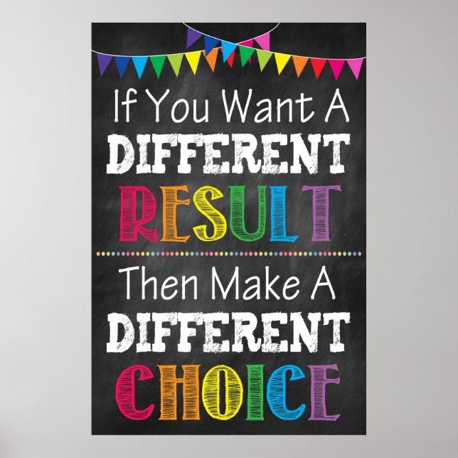 Motivational Classroom Poster (Front)