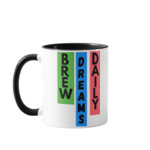 Motivational Coffee Mug: Brew Dreams Daily
