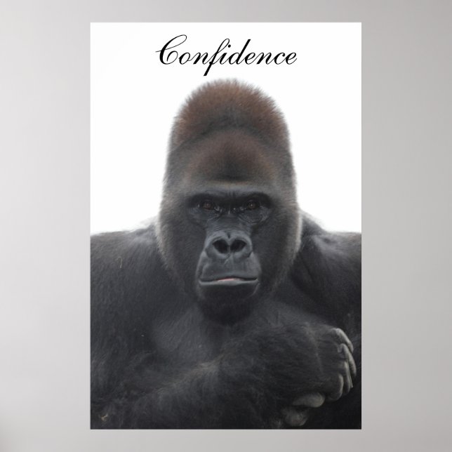 Motivational Confidence Poster (Front)