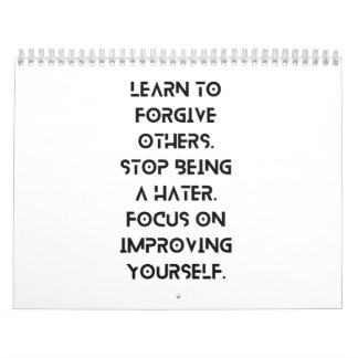 Motivational Cool High quality Multi Title Calendar