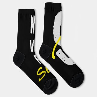 Motivational Crew Socks Positive Energy Streetwear