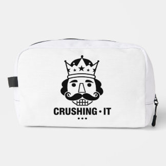 Motivational Crushing It Daily Hustle Mindset Succ Dopp Kit