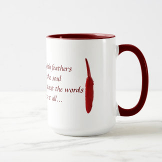 motivational cup with quote about hope