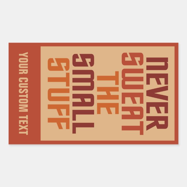 Motivational custom stickers (Front)