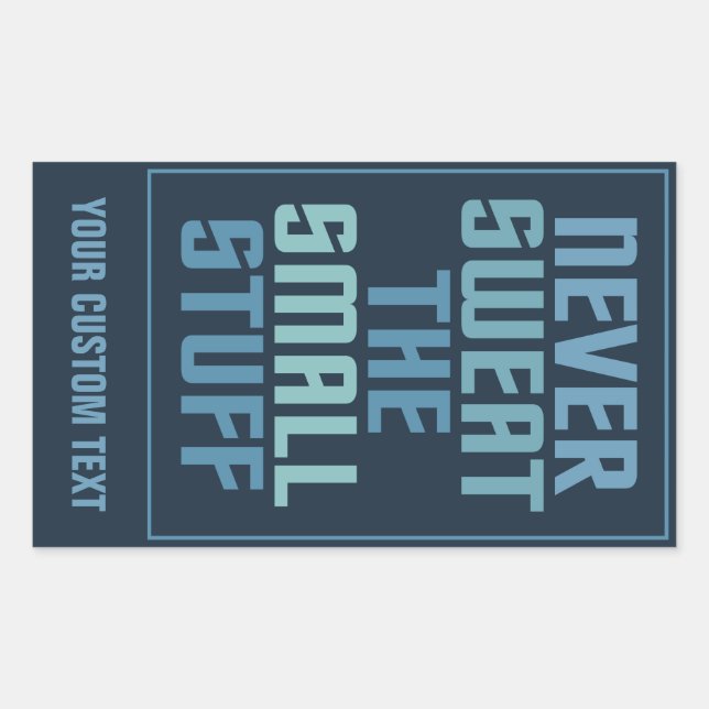 Motivational custom stickers (Front)