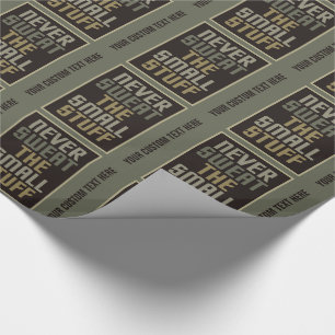 Motivational custom wrapping paper