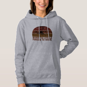 Motivational cycling quotes hoodie