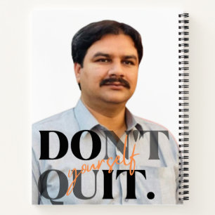 Motivational Diary Design Notebook