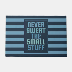 Motivational door mat