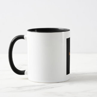 Motivational Everything Is Up Typography Coffe Mug
