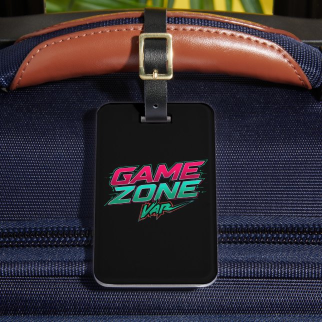 Motivational Find Your Fight Quote Art Luggage Tag (Front Insitu 2)