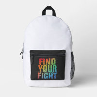 Motivational Find Your Fight Quote Art