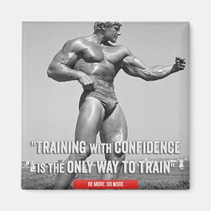 Motivational Fitness Gym Magnet