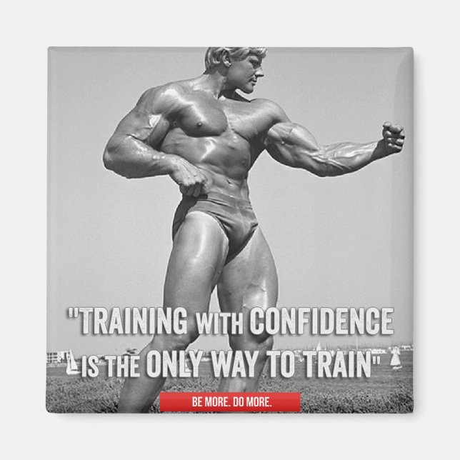 Motivational Fitness Gym Magnet (Front)