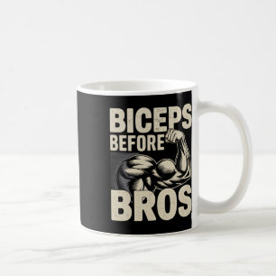 Motivational Funny Gym Humour Biceps Gains Biceps  Coffee Mug