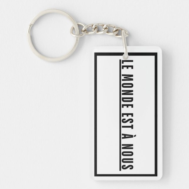 Motivational Gifts for anyone encouragement  Key Ring (Front)