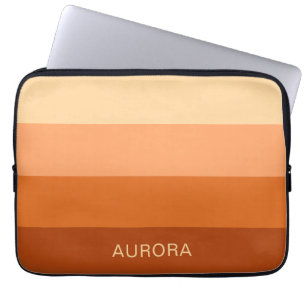 Motivational Gradient Custom with Name - Laptop Sleeve