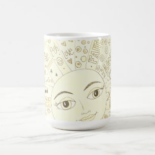 Motivational Graffiti sun - NEW Coffee Mug