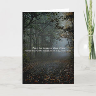 motivational greeting card