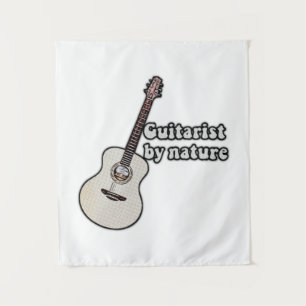 motivational guitar quote for guitarists tapestry