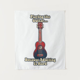 motivational guitar words for guitarists tapestry
