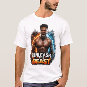 Motivational Gym & Fitness Power Mug T-Shirt